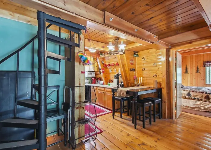 Holiday home Near Trails: Forest Retreat W/ Backyard Oasis Forest Lakes Estates